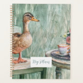 Whimsical Theetijd met Eend ( *NIEUW ) Planner (Voorkant)