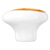 Whimsical tijger cat waterverf art deurknop keramische knop (Zijkant)