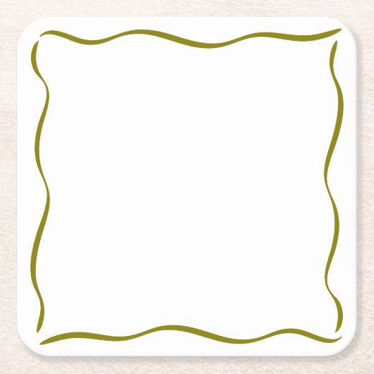 Whimsical Tini beetje oudere Martini verjaardag Kartonnen Onderzetters (Voorkant)