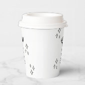 Whimsical Tini beetje oudere Martini verjaardag Papieren Bekers (Rechts)