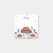 Whimsical Toadstool gepersonaliseerd Post-it® Notes (Voorkant)