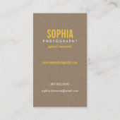 Whimsical Tortelduifjes Floral Boutique Identiteit Visitekaartje (Achterkant)