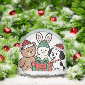 Whimsical Toys and Christmas Gifts in Snow Globe Sneeuwbol (Kerstmis)