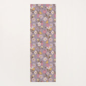 Whimsical Trailing Florals and Birds - Lavendel Yogamat (Achterkant)