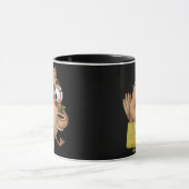Whimsical Traveler Bird – Kind Ones Adventure Mug Mok (Midden)