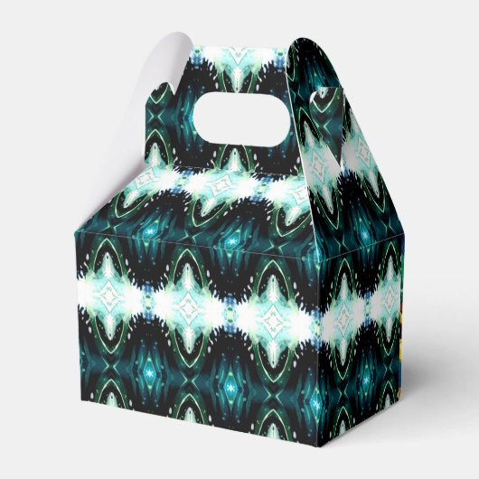 Whimsical Treasure Pirate Baby shower Bedankdoosjes (Achterkant)