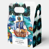 Whimsical Treasure Pirate Baby shower Bedankdoosjes (Geopend)