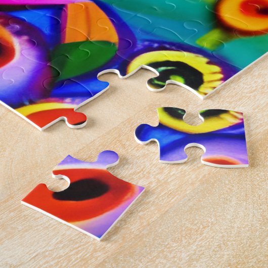 Whimsical Tree Folk Art Legpuzzel (Zijkant)