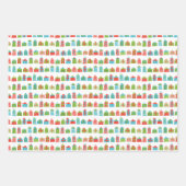 Whimsical Tree & Gifts Kerstpatronen Inpakpapier Vel (Voorkant 2)