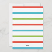 Whimsical Tree & Gifts Vrolijke Kerstfoto Feestdagenkaart (Achterkant)