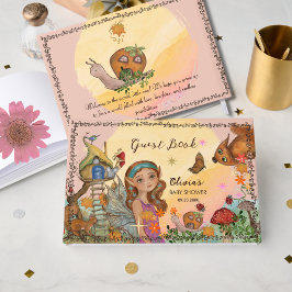 Whimsical Tree House Fairy Baby shower Gastenboek