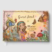 Whimsical Tree House Fairy Baby shower Gastenboek (Voorkant)
