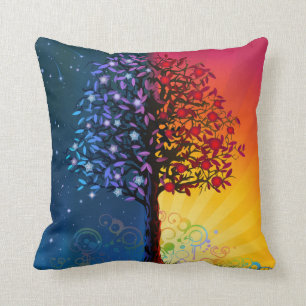Whimsical Tree of Life Sierkussen