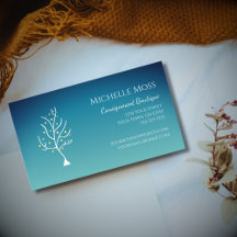 Whimsical Tree of Life Trendy Uniek Blauwgroen Gro