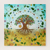 Whimsical Tree of Life - Yggdrasil Legpuzzel (Verticaal)