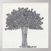Whimsical Tree - Zie je vogels? Poster (Voorkant)