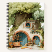 Whimsical Treehouse Dream Notitieboek (Voorkant)