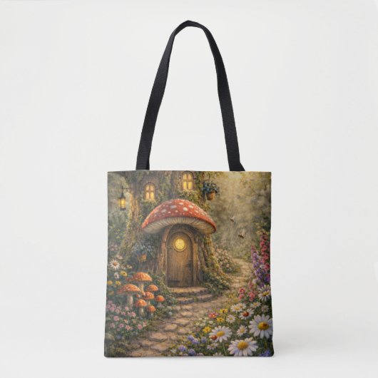 Whimsical Treehouse Tote Bag (Voorkant)