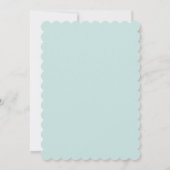 Whimsical Trees and Stars Pastel Sweet Baby shower Kaart (Achterkant)