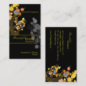 Whimsical Trees Interieurontwerp Visitekaartje (Voorkant / Achterkant)