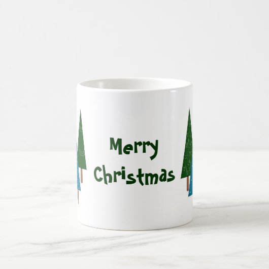 Whimsical Trees Koffiemok (Center)