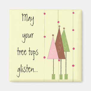  Whimsical Trees Magneet