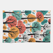 Whimsical Trees Theedoek (Horizontaal)