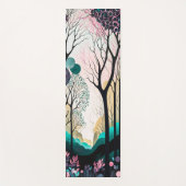 Whimsical Trees Yoga Mat (Voorkant)