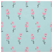 Whimsical tropical flamingos stof (Swatch)