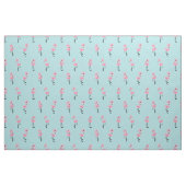 Whimsical tropical flamingos stof (Fat Quarter)