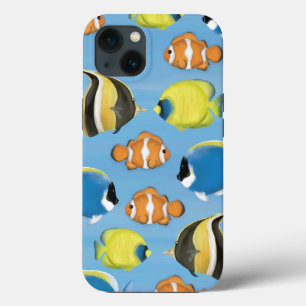 Whimsical Tropical Ocean Fish Sean Natuur Case-Mate iPhone Case