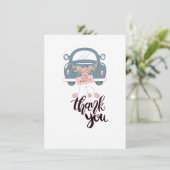 Whimsical trouwde gewoon bedankt (Staand voorkant)