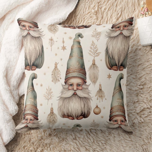 Whimsical Tuinkabouters & Botanisch (1) Kussen (Deken)