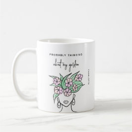 Whimsical tuinman gepersonaliseerd koffiemok