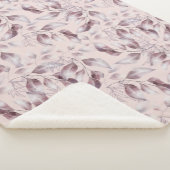 Whimsical Twilight Seamless Pattern Sherpa Deken (3/4)