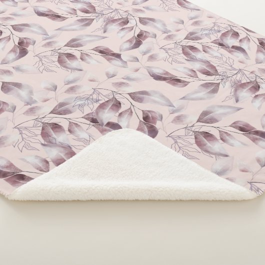 Whimsical Twilight Seamless Pattern Sherpa Deken (3/4)