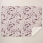 Whimsical Twilight Seamless Pattern Sherpa Deken (Voorkant (horizontaal))