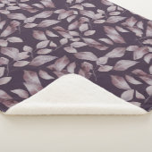 Whimsical Twilight Seamless Pattern Sherpa Deken (3/4)