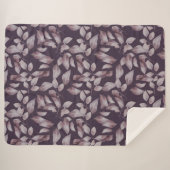 Whimsical Twilight Seamless Pattern Sherpa Deken (Voorkant (horizontaal))