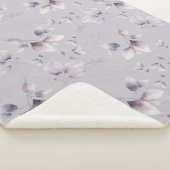 Whimsical Twilight Seamless Pattern Sherpa Deken (3/4)