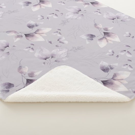 Whimsical Twilight Seamless Pattern Sherpa Deken (3/4)