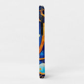 Whimsical Uil Celestials: sterren, maan, planeten Case-Mate iPhone Case (Achterkant/links)
