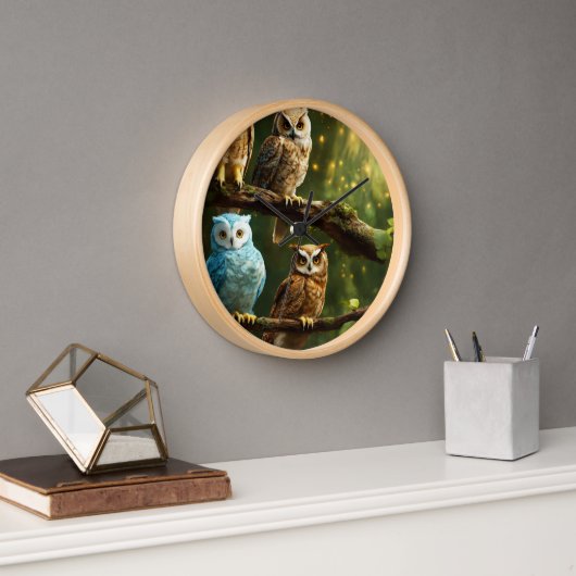 Whimsical Uil Tijdwaarnemer (Kantoor)