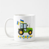 Whimsical Ukraine Tractor Koffiemok (Links)