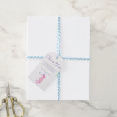 Whimsical Under the Sea Zeepaard Favor Cadeaulabel (Met Touw)