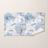 Whimsical Underwater World – Sea Creatures Pattern Bad Handdoek (Handdoek)