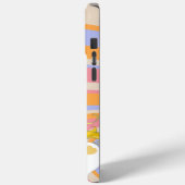 Whimsical Unicorn telefoonhoesje – kleurrijke lijn Case-Mate iPhone Case (Achterkant / Links)