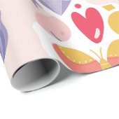 Whimsical Unicorn Wonderland Cadeaupapier (Rol Hoek)