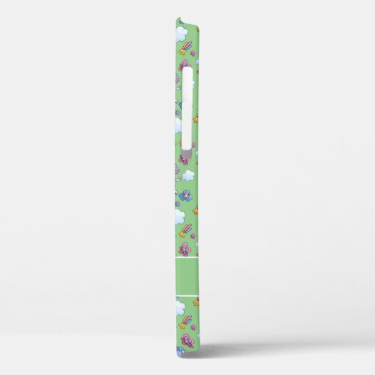 Whimsical Unicorns en Bright  Flowers Case-Mate iPhone Case (Achterkant / Links)