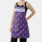 Whimsical Unicorns en  Flowers Patroon Schort (Insitu)